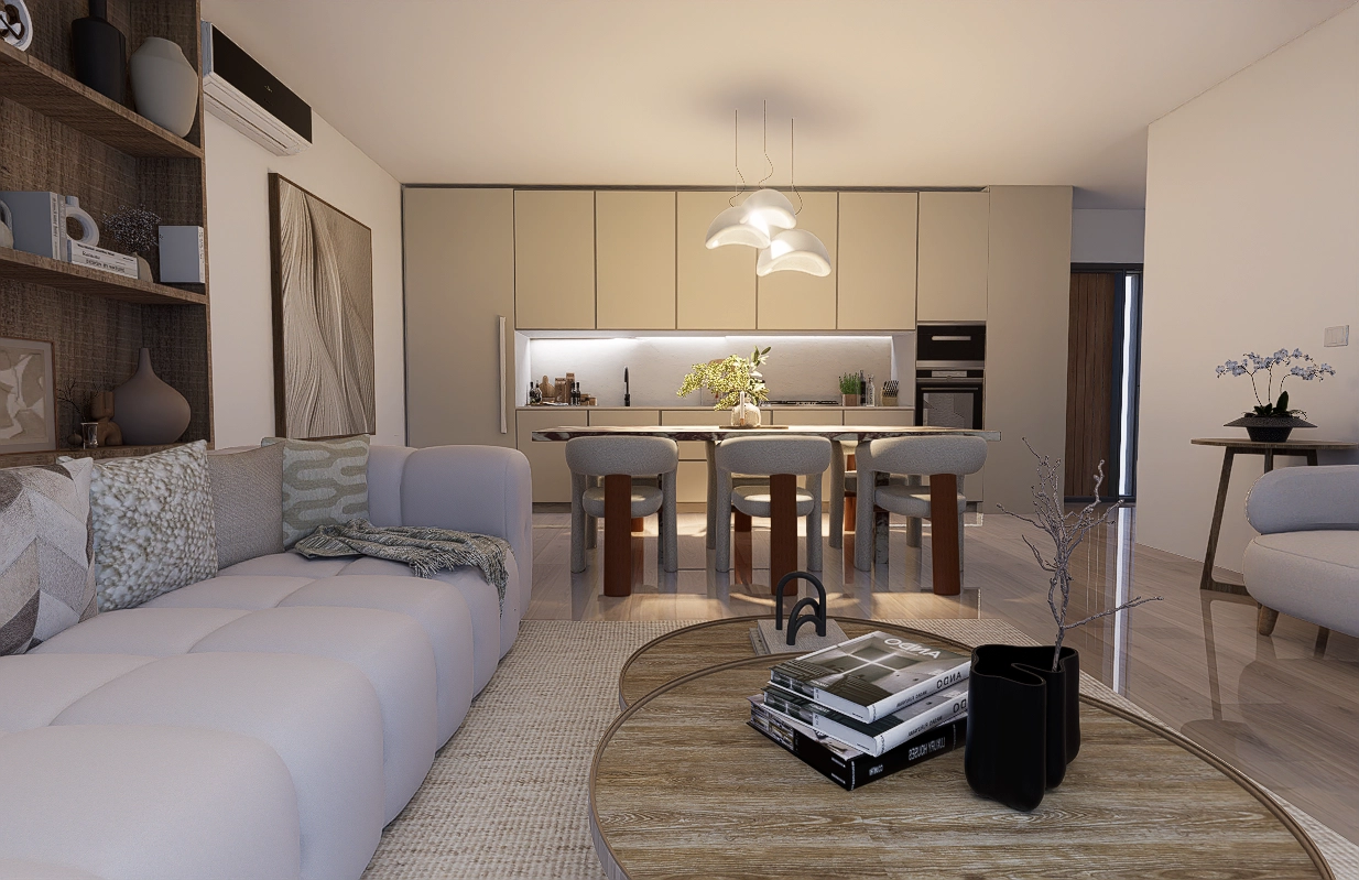 Understated Elegance Shaped Through Natural Materials — interior view 5